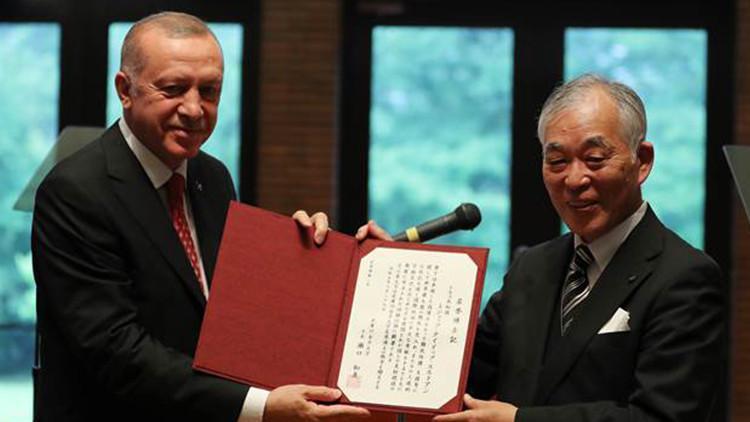 Son dakika... Cumhurbaşkanı Erdoğan'a Japonya'da fahri doktora