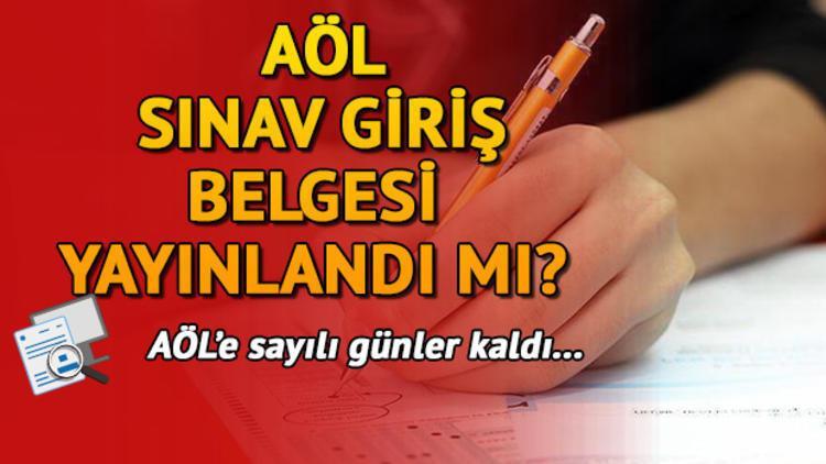 AÖL 3. Dönem sınavı ne zaman? Sınav yerleri ne zaman belli olacak?