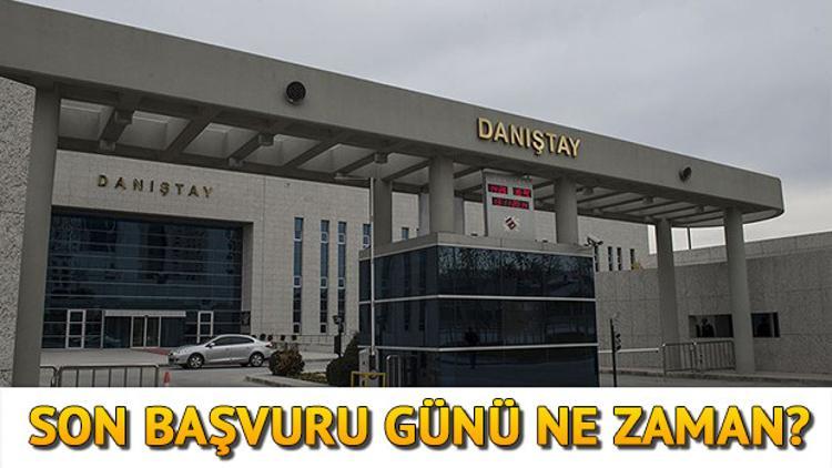 Danıştay sözleşmeli personel alımı başvuruları devam ediyor! Son gün ne zaman?