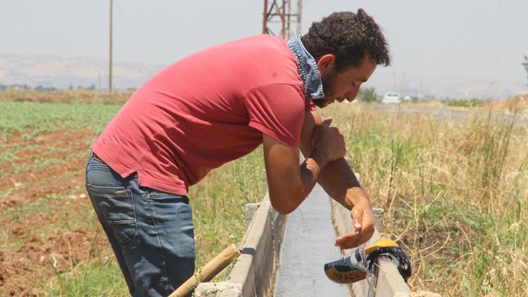 50 lira yevmiye ile 50 derece sıcaklıkta çalışıyorlar