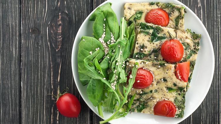 Kahvaltıların Gözdesi Olur: Ispanaklı Frittata Tarifi