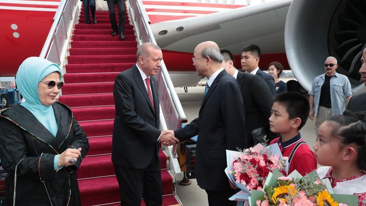 Cumhurbaşkanı Erdoğan Çin'de