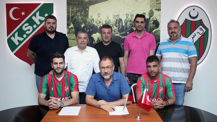 Karşıyaka’da Mustafa Aşan ve Hakan Kuş'la sözleşme yenilendi!