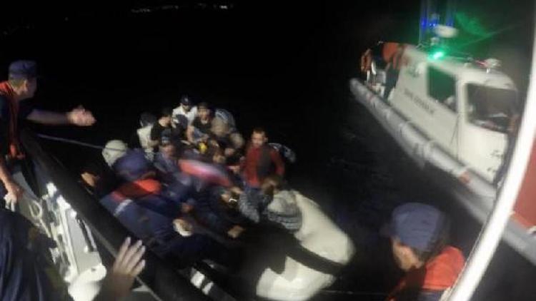 Bodrum açıklarında 10 kaçak göçmen yakalandı