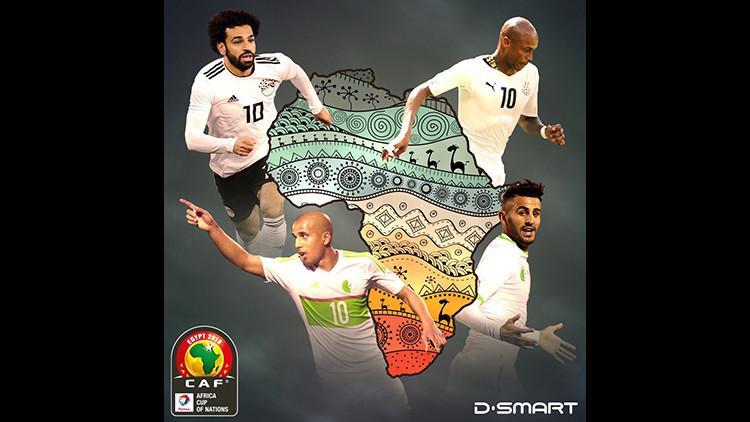 Afrika Uluslar Kupası'nda "Son 16" turu yarın başlıyor! Maçlar D-Smart'ta...