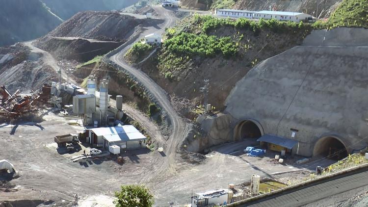 Eğribel Tüneli'nde kazı bitti