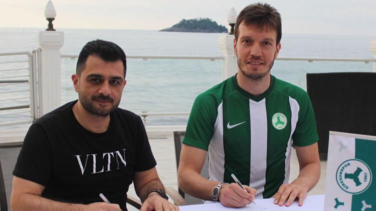 Giresunspor, Numan Çürüksu'yu kadrosuna kattı