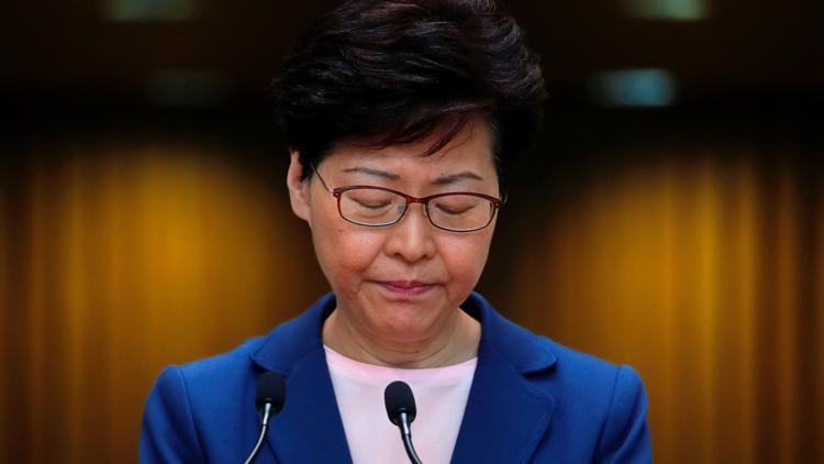 Hong Kong yönetiminden 'yasa tasarısı öldü' açıklaması