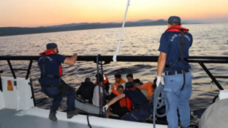 Kaçakların yakalanma anı kamerada