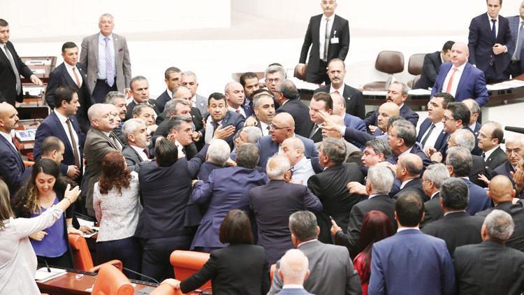 Meclis'te gerginlik