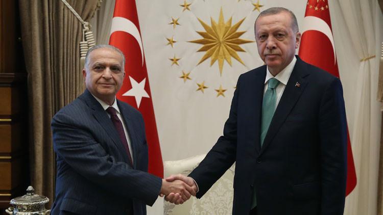 Erdoğan, Irak Dışişleri Bakanını kabul etti