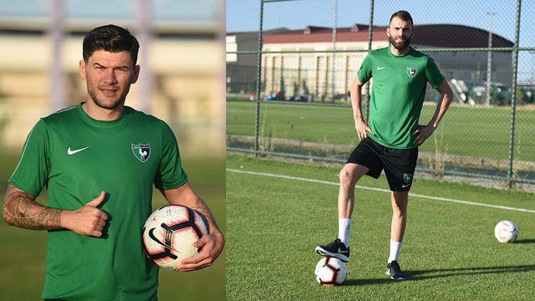 Sapunaru ve Mustafa Yumlu, Denizlispor kampına katıldı!