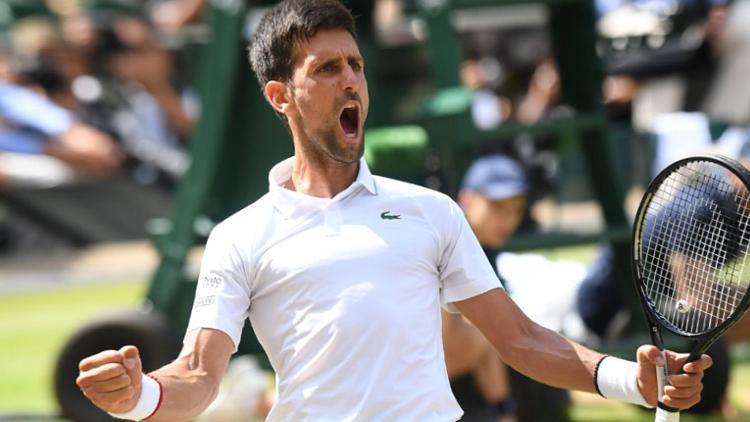 Wimbledon'da ilk finalist Novak Djokovic