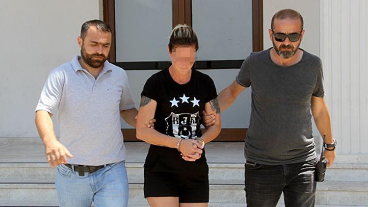 Plajda yakalandı