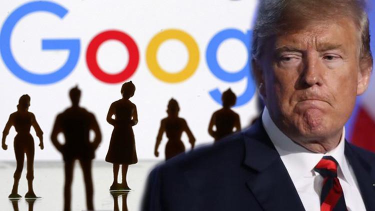 Trump'tan Google çıkışı