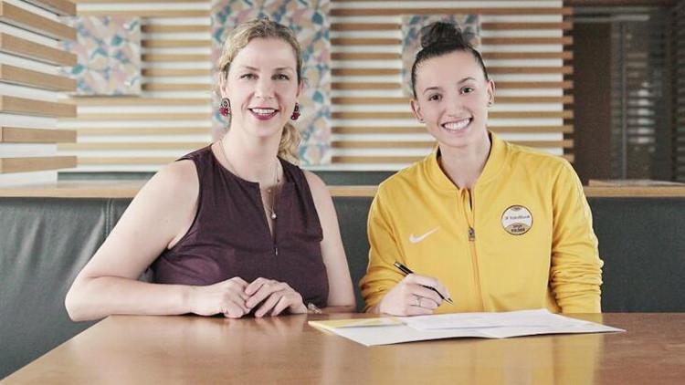 Gabi: VakıfBank'ta voleybolumu ileri taşıyabileceğim bir ortam var