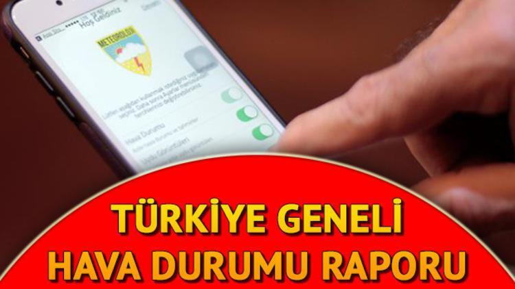 Pazar günü hava nasıl olacak? 21 Temmuz hava durumu tahminleri