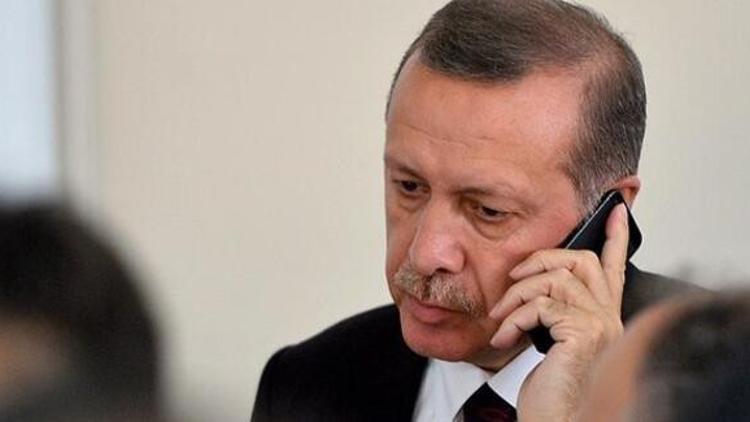 Cumhurbaşkanı Erdoğan'dan taziye telefonu