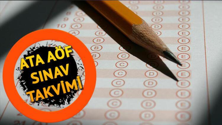 ATA AÖF üç ders sınavı giriş belgeleri yayımlandı | ATA AÖF üç ders sınavı ne zaman?
