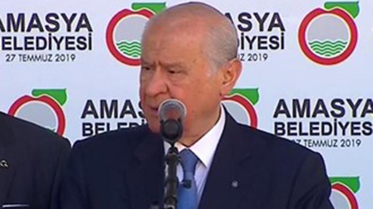 MHP lideri Bahçeli'den güvenli bölge açıklaması