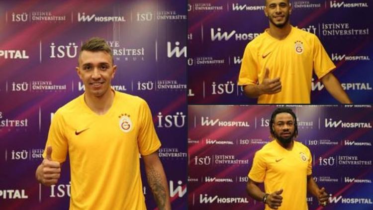 Galatasaray'da 3 futbolcu sağlık kontrolünden geçti
