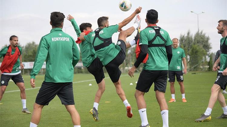 Konyaspor, Galatasaray mesaisine ara vermeden başladı