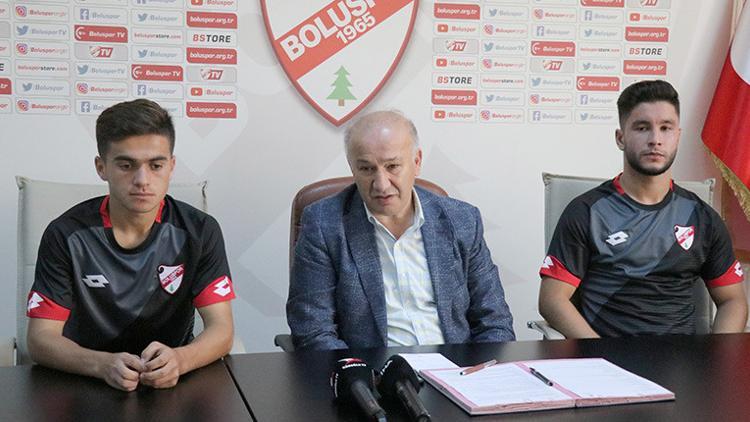 Boluspor'da 3 yeni transfer