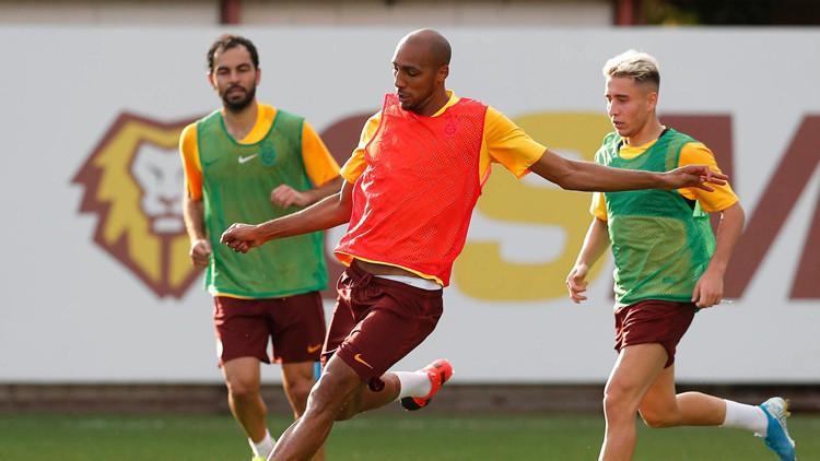 Galatasaray'da yeni transfer ilk idmanına çıktı