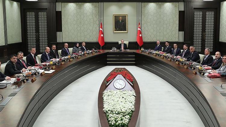 Cumhurbaşkanlığı Kabinesi toplandı