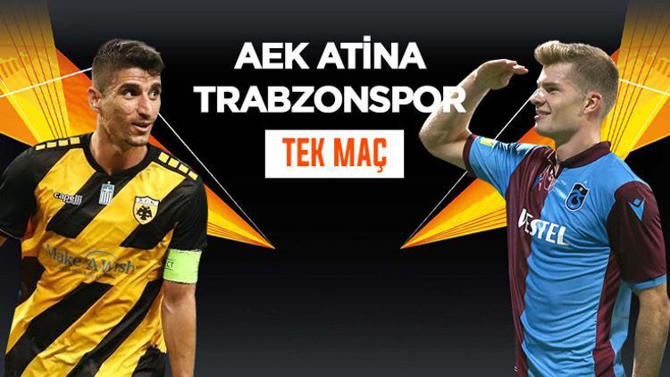 Trabzonspor, Atina'dan avantajlı skorla dönebilecek mi? Rakip AEK, iddaa'da TEK MAÇ...