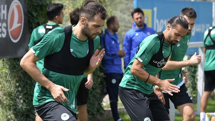 Konyaspor, Galatasaray hazırlıklarını sürdürdü