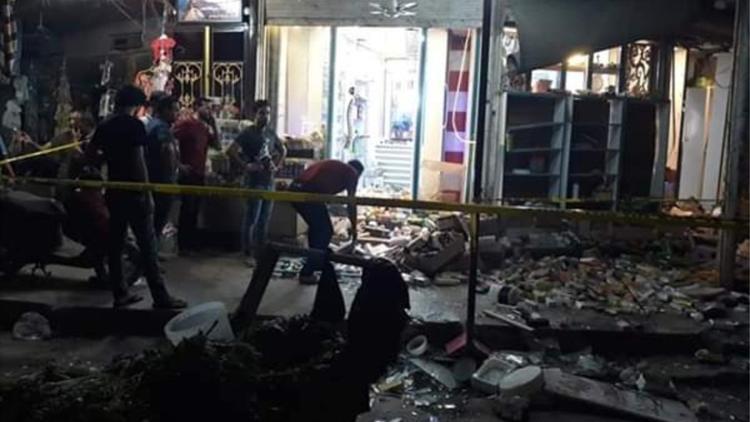 Irak'ta pazar yerine bombalı saldırı