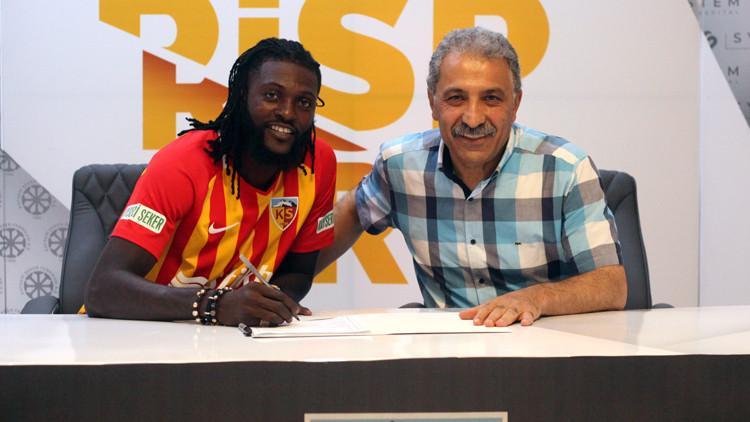 Emmanuel Adebayor Kayserispor'da