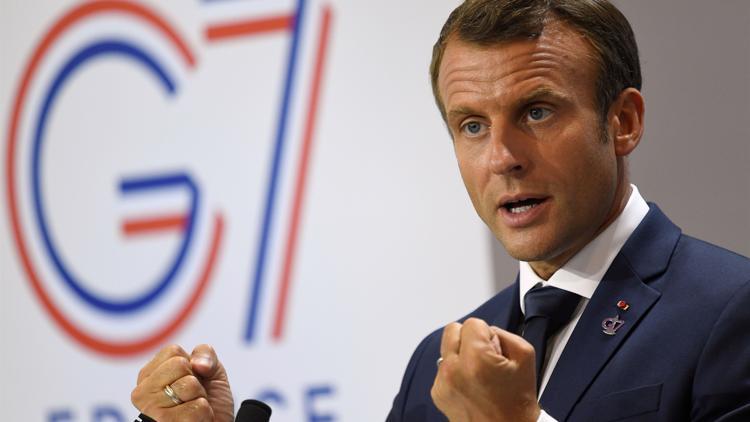 Macron: Rusya'nın G7'ye dahil edilmesine yönelik fikir birliği oluşmadı