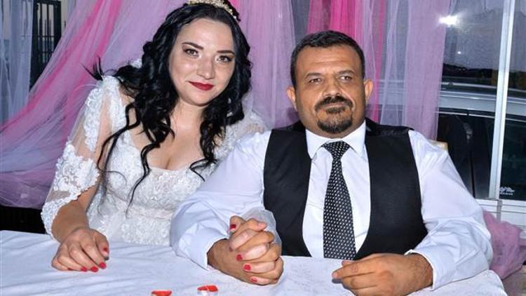 Cezaevinden özel izinli çıkıp, gelin oldu