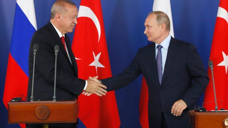 Cumhurbaşkanı Erdoğan ile Putin'den önemli açıklamalar