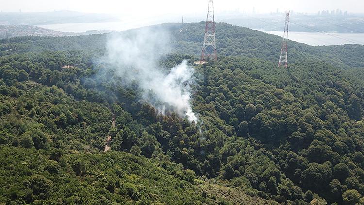 Son dakika... Anadolu Kavağı'nda orman yangını