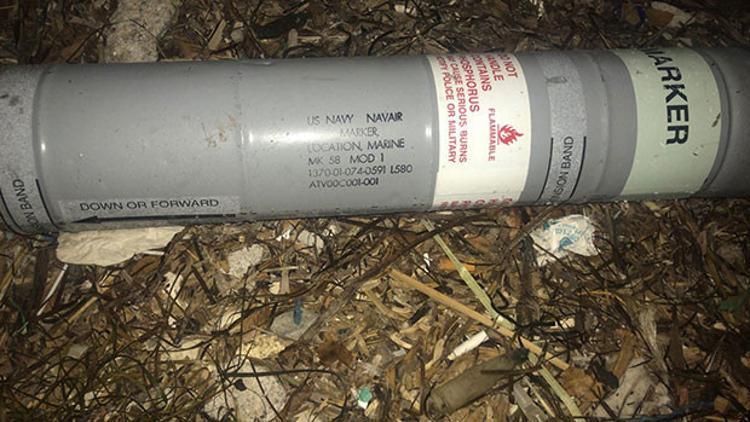 İzmir'de vatandaşlar buldu! Amerikan donanmasına ait çıktı