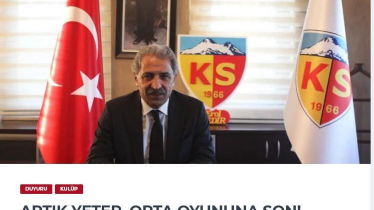 Erol Bedir: 'Artık yeter, orta oyununa son'