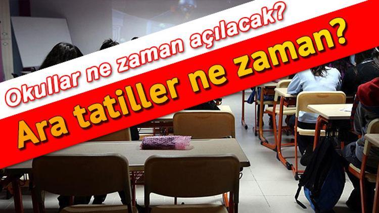 Kimler ne zaman okula başlıyor? Okullar ne zaman açılıyor?