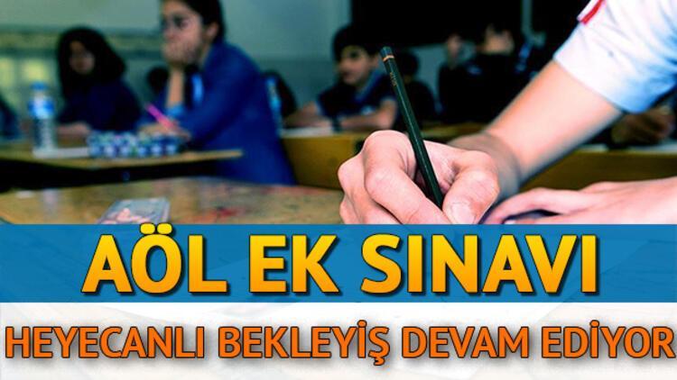 AÖL ek sınav sonuçları ne zaman açıklanacak? AÖL ek sınav soruları ve cevap anahtarı yayımlandı mı?