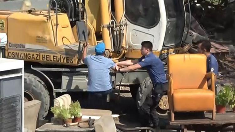 Bursa'da yıkılan tuvalet yüzünden ortalık karıştı