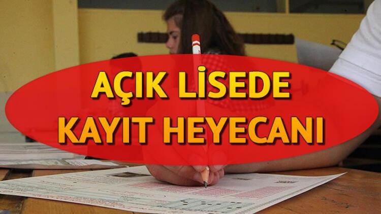 2019 AÖL ders seçimi ne zaman yapılacak? AÖL kayıt tarihleri ne zaman?