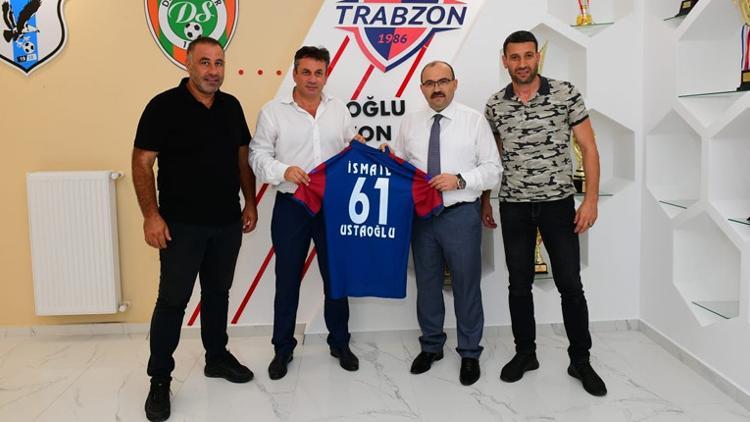 Trabzon Valisi İsmail Ustaoğlu'ndan, Trabzonspor'a ziyaret