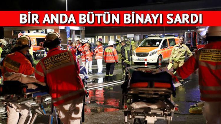 Ağır yaralı hastalara otoparkta müdahale!