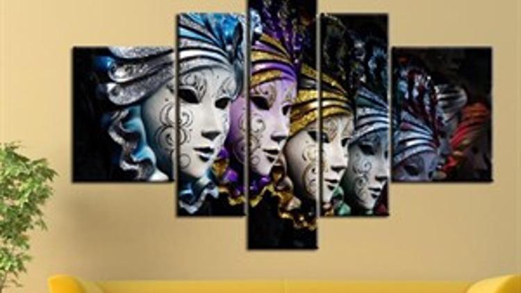 Dekoratif tablo şıklığı