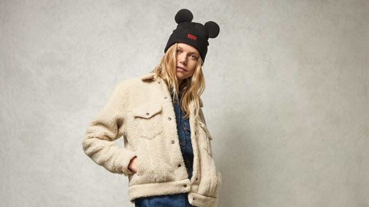 levi's mickey mouse beanie