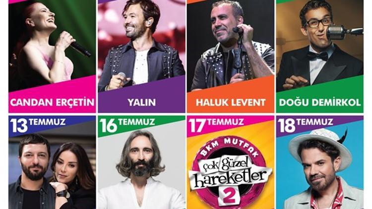 Denizbank Harbiye Açıkhava Konserleri Devam Ediyor
