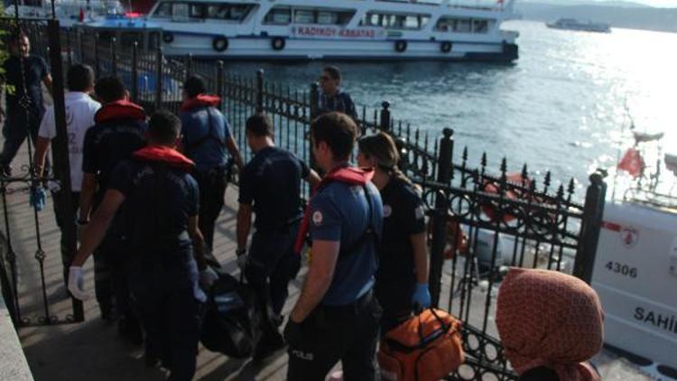 Kabataş'ta denizde ceset bulundu