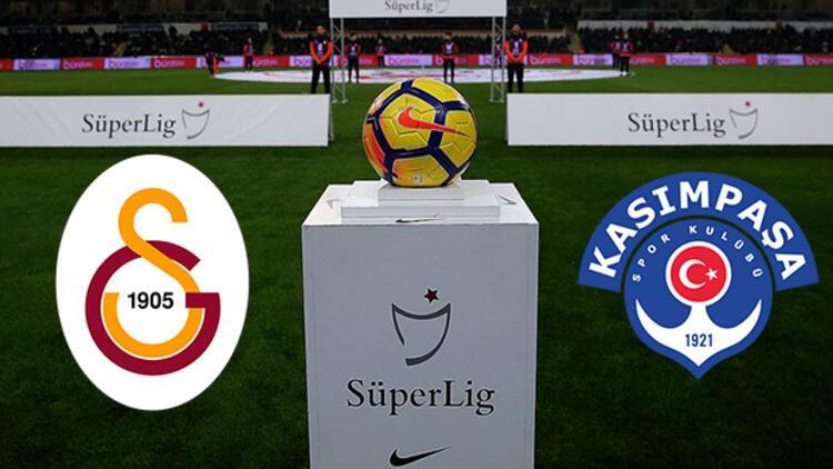 Galatasaray Kasımpaşa maçı saat kaçta başlayacak hangi kanaldan canlı izlenecek? İşte ilk 11'ler